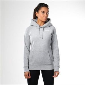 Gymshark Crest Hoodie Grey